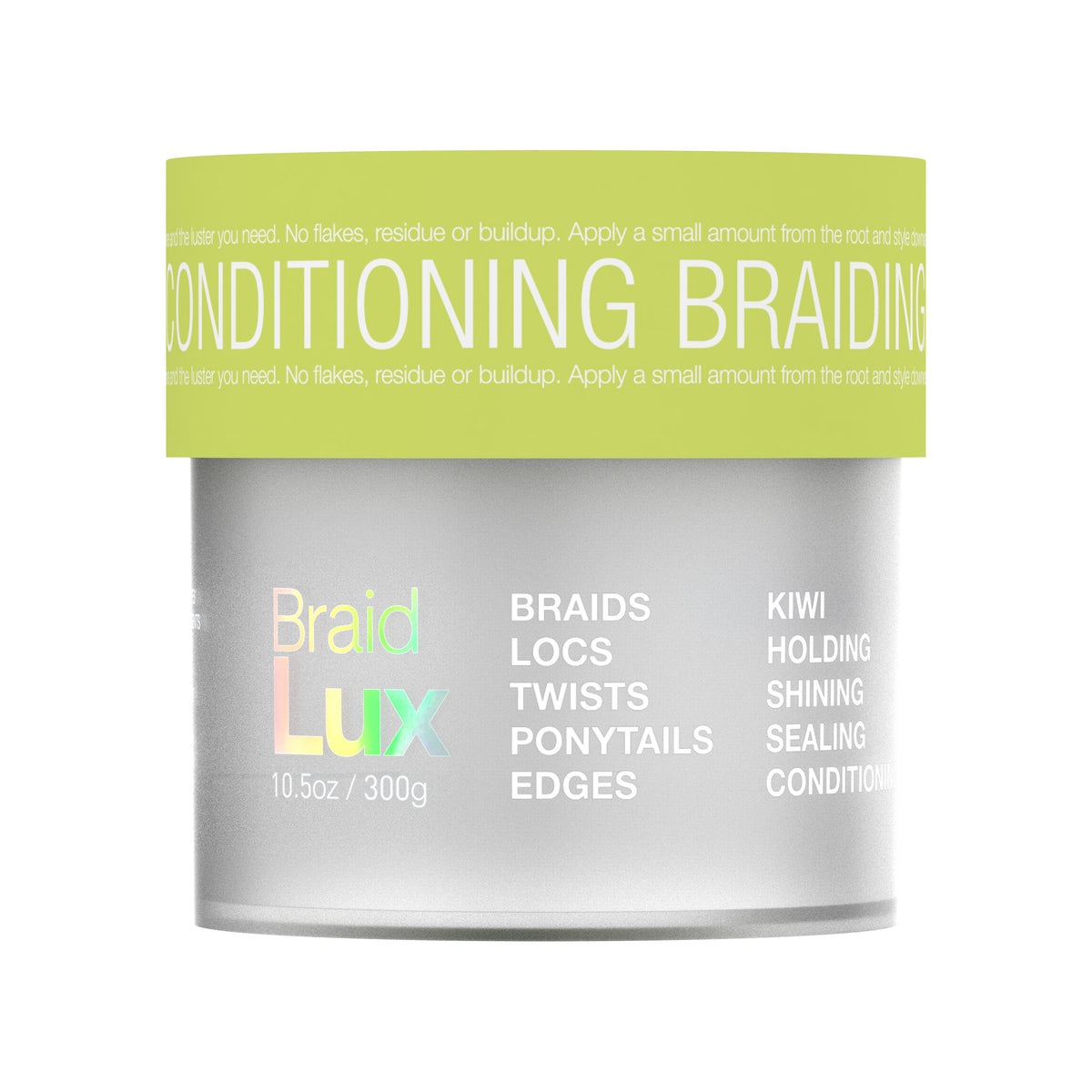 Lux Collection Braid Lux 48hrs Braiding Gel - Kiwi 10.5oz