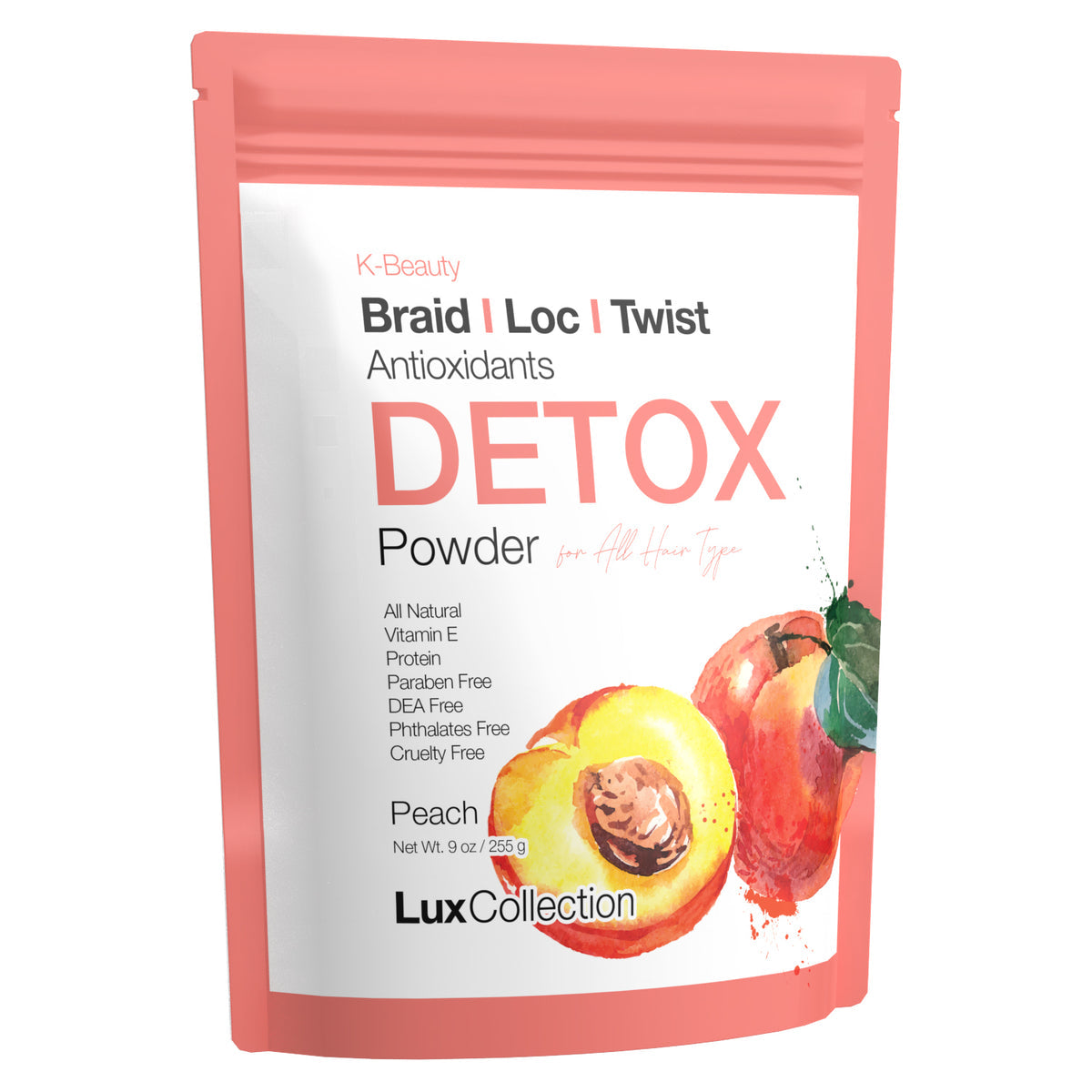 Lux Collection Antioxidants Detox Powder - Peach