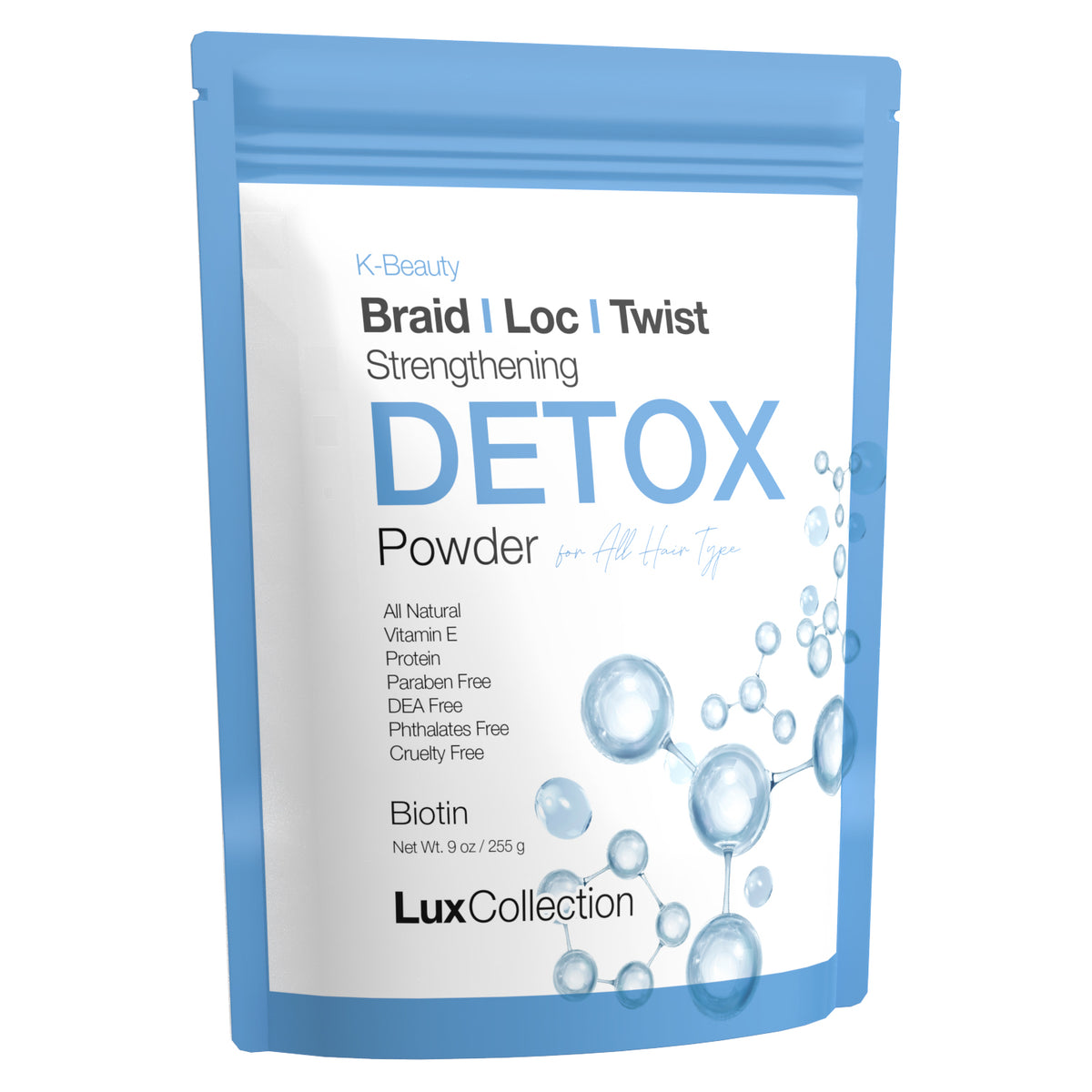 Lux Collection Strengthening Detox Powder - Biotin