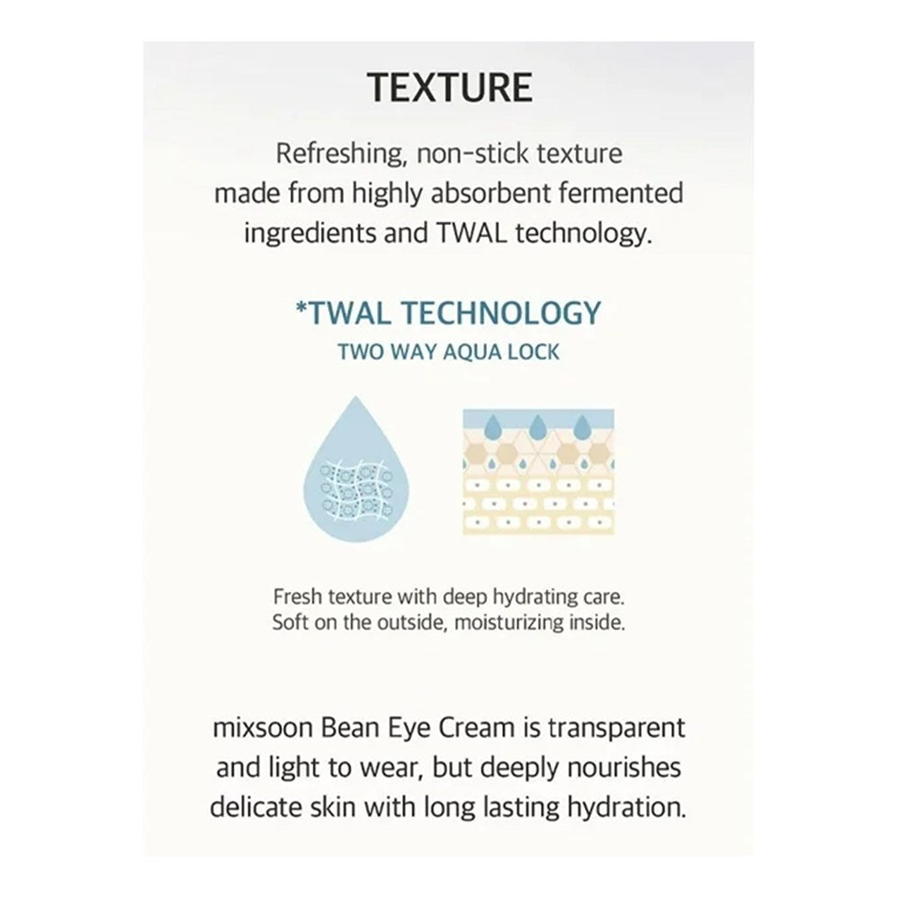 Mixsoon Bean Eye Cream