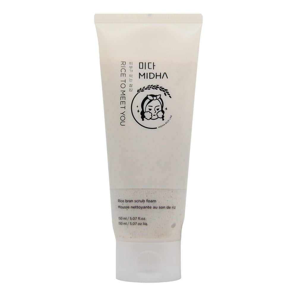 MIDHA Rice Bran Scrub Foam (5.07oz) MIDHA Rice Bran Scrub Foam (5.07oz)