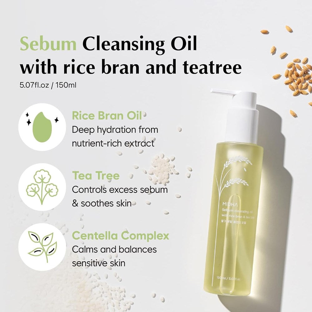 Midha Sebum Cleansing Oil