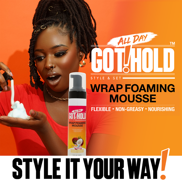 All Day Got Hold! Wrap Foaming Mousse