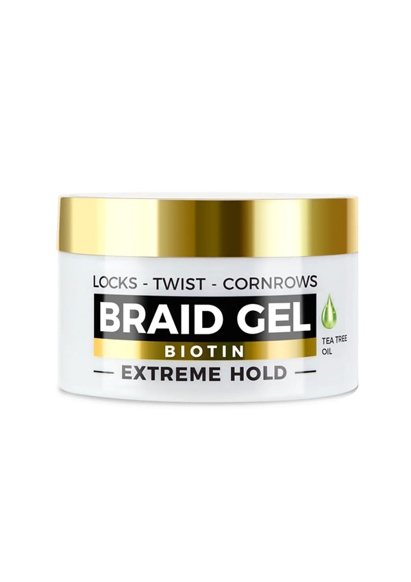 NK Tyche Braid & Lock Gel Biotin - Extreme Hold 8.45oz