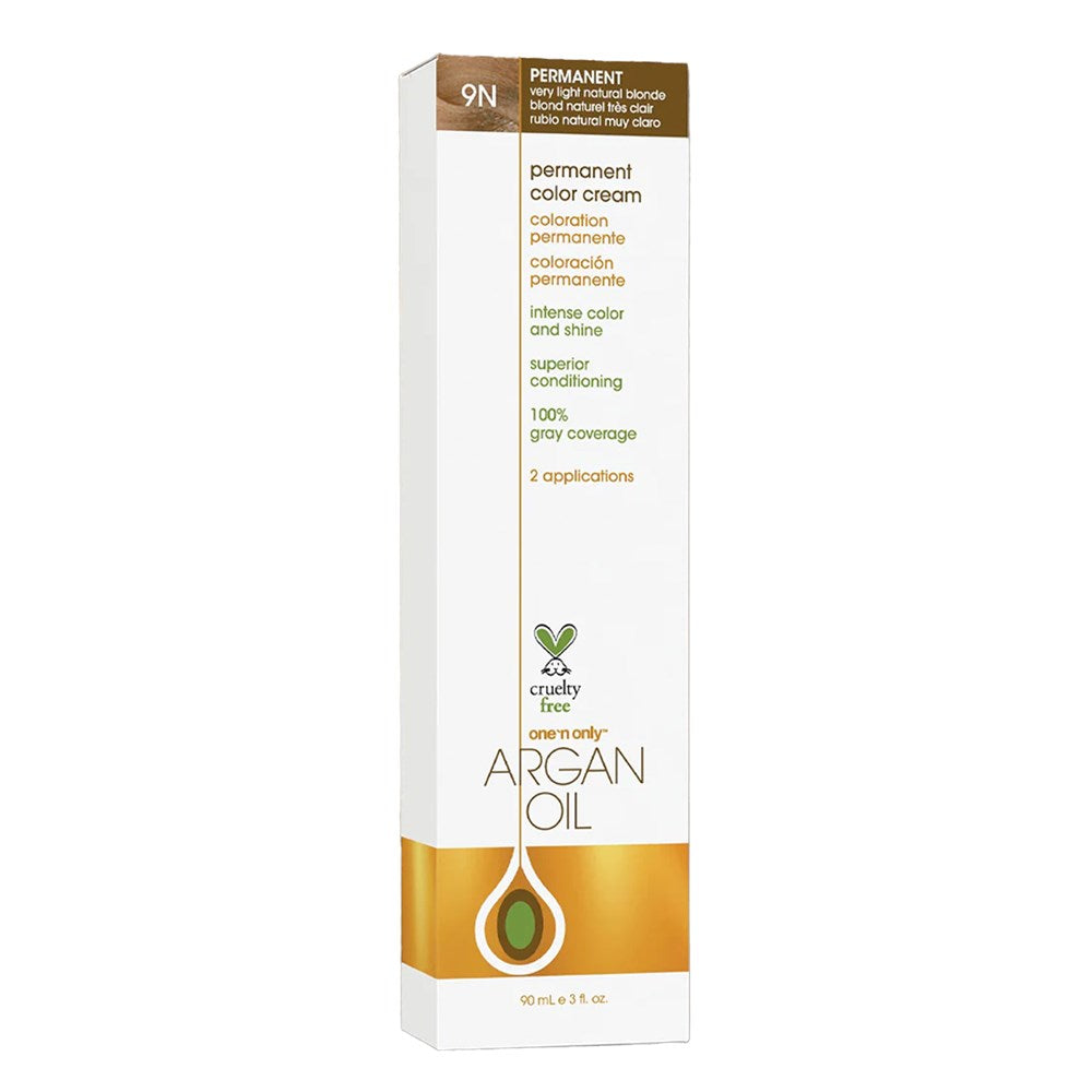 One 'n Only Argan Oil Permanent Hair Color - 9N Very Light Natural Blonde