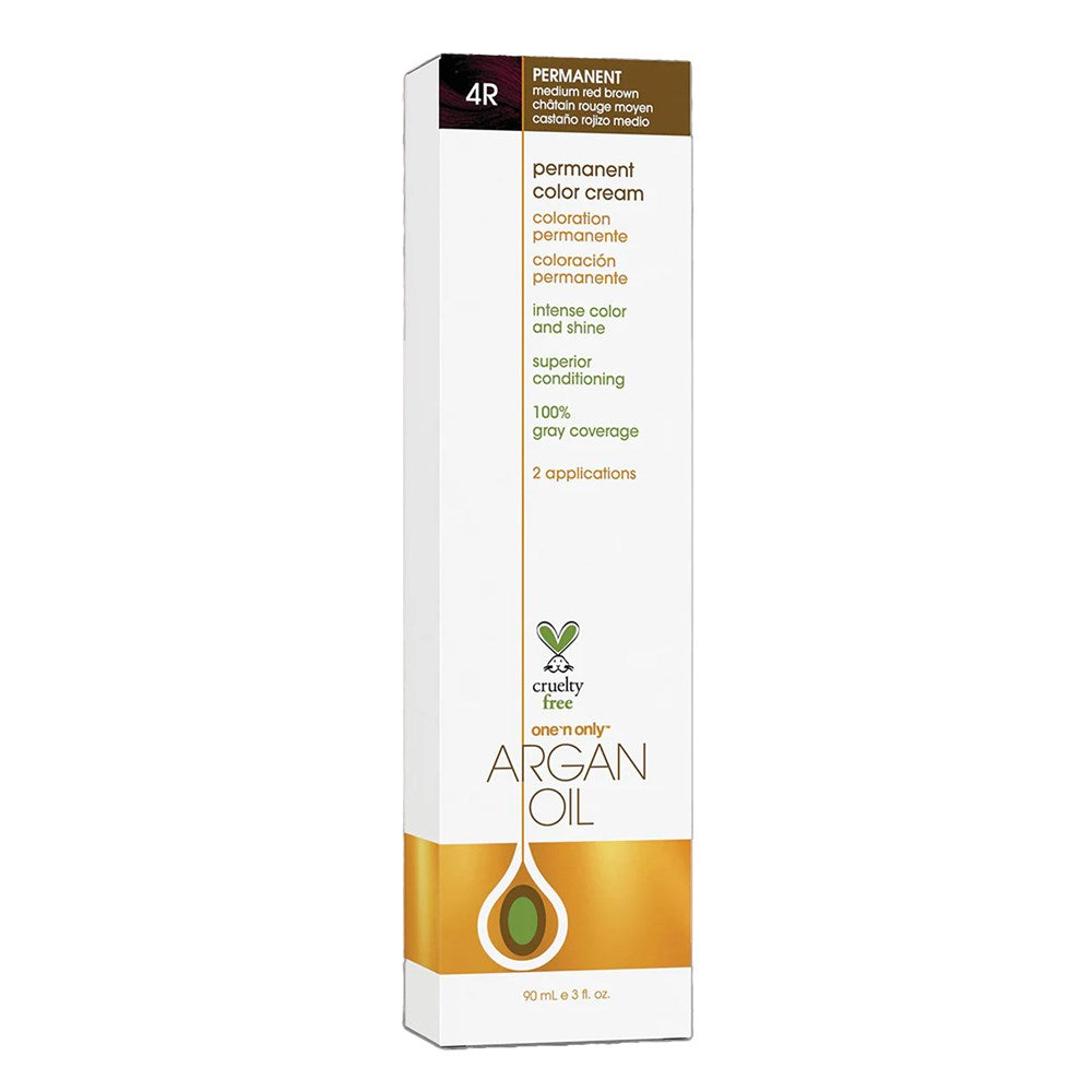 One 'n Only Argan Oil Permanent Hair Color - 4R Medium Red Brown