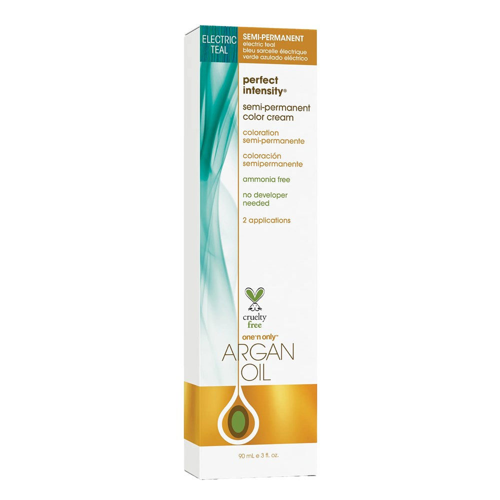 One 'n Only Perfect Intensity Semi-Permanent Color Cream - Electric Teal