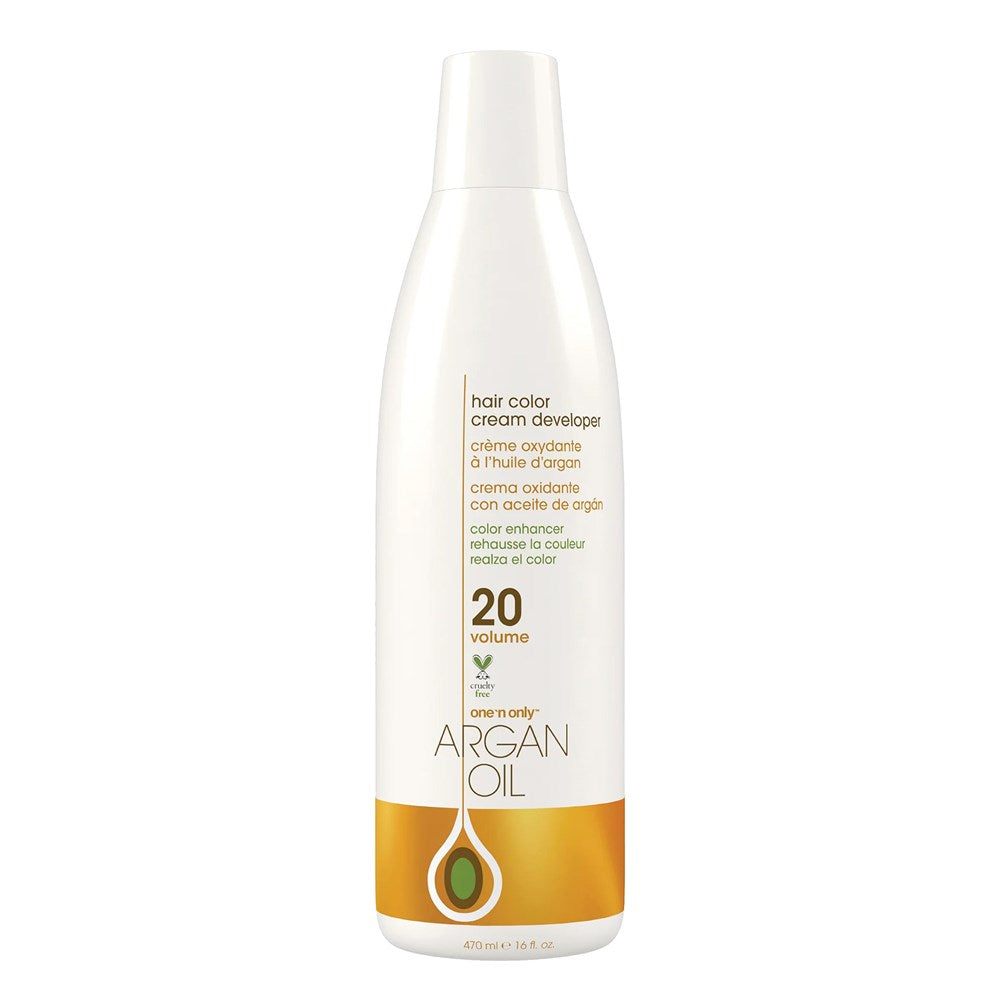 One 'n Only Argan Oil Hair Color Cream Developer Volume 20 16oz