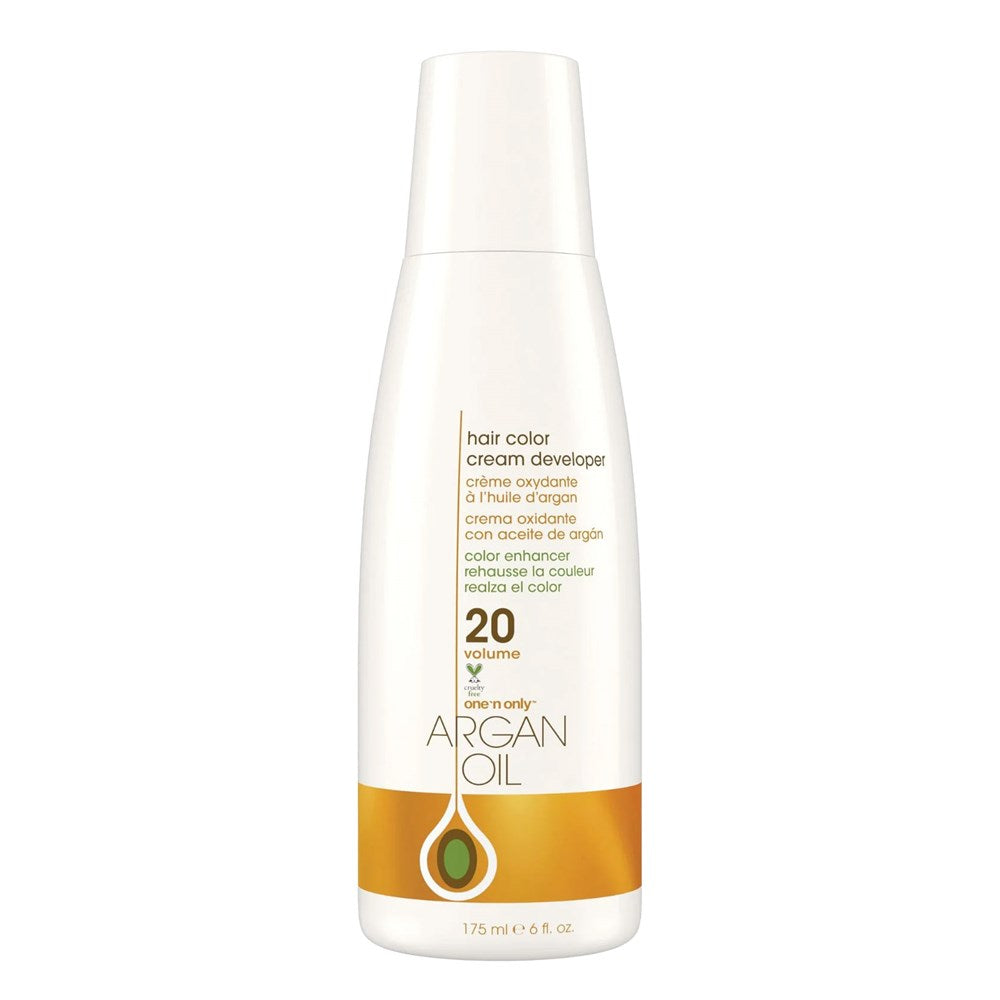 One 'n Only Argan Oil Hair Color Cream Developer Volume 20 6oz
