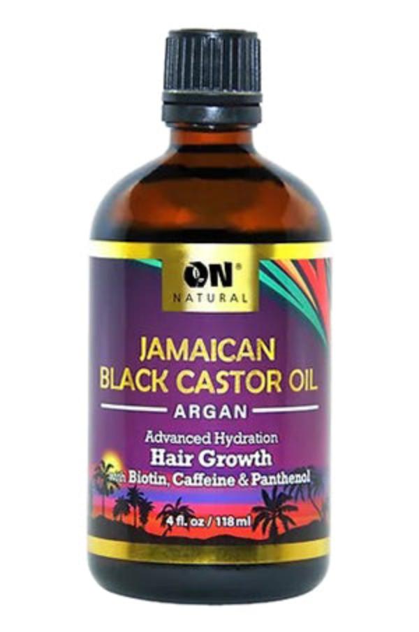 ON Natural Jamaican Black Castor Oil w/Argan