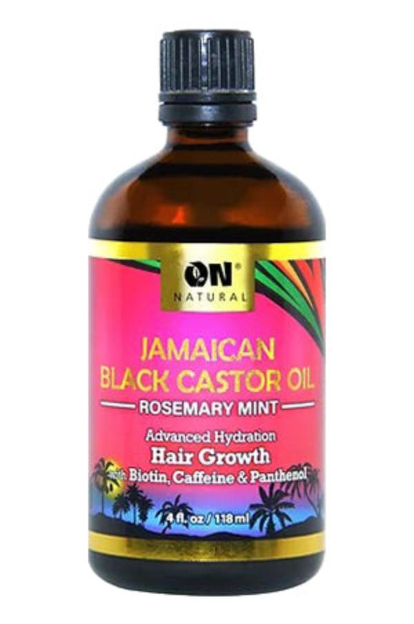 ON Natural Jamaican Black Castor Oil - Rosemary Mint