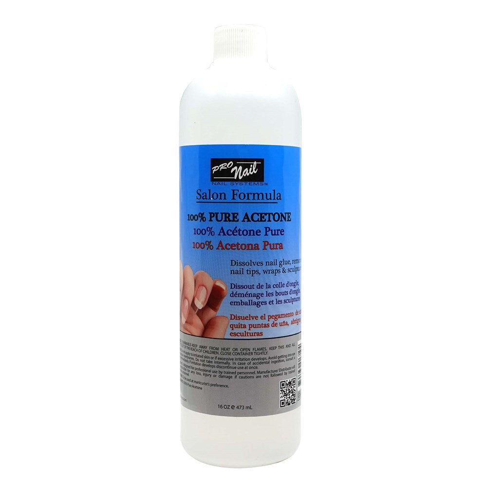 ProNail 100% Pure Acetone 16oz