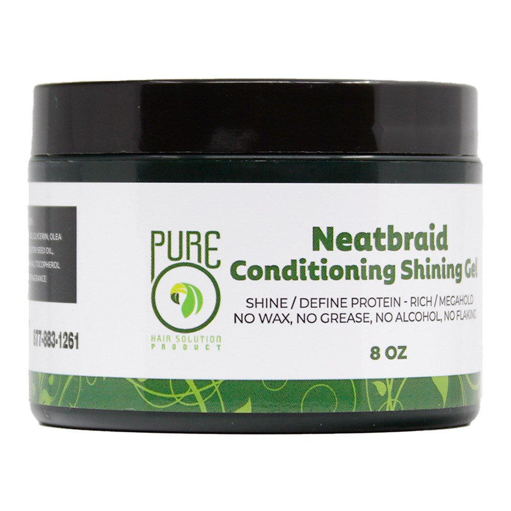 Pure O Natural Neat Braid Conditioning Gel 8oz