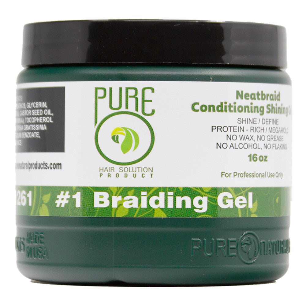 Pure O Natural Neat Braid Conditioning Gel 16oz