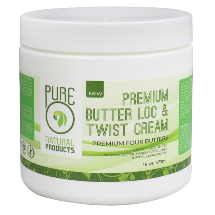 Pure O Premium Butter Loc & Twist Cream 16oz