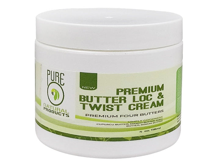 Pure O Premium Butter Loc & Twist Cream 4oz