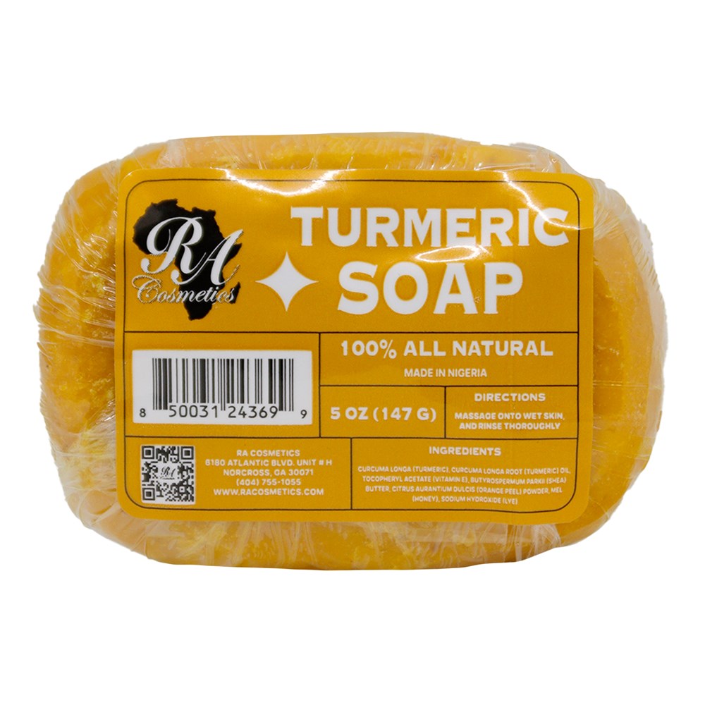 RA Cosmetics 100% Natural Turmeric Soap