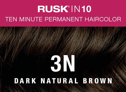 RUSK In 10 Permanent Cream Hair Color - 3N Dark Natural Brown