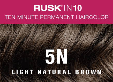RUSK In 10 Permanent Cream Hair Color - 5N Light Natural Brown