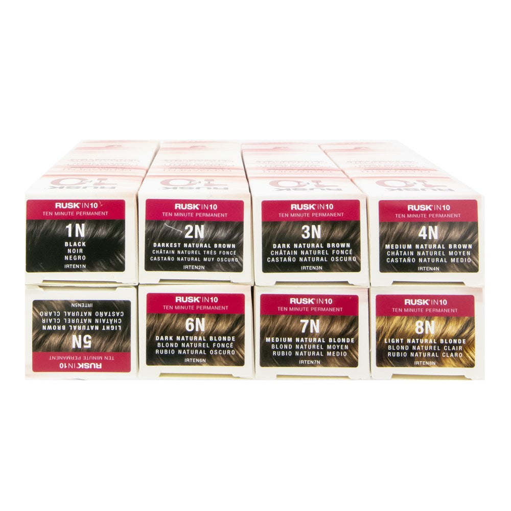 RUSK In 10 Permanent Cream Hair Color 