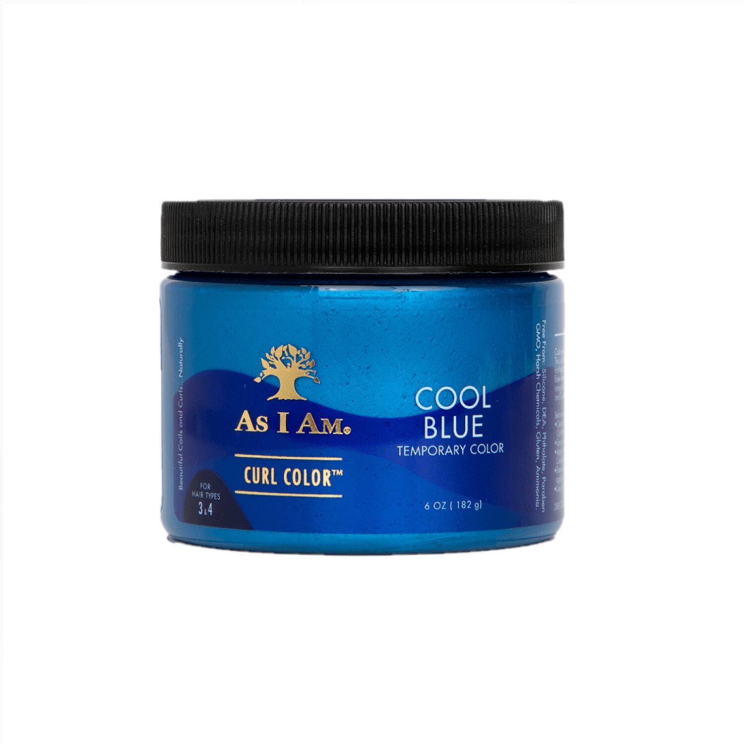 As I Am Curl Color Temporary Hair Color - Cool Blue - Inventory Blowout