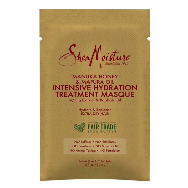 Shea Moisture Manuka Honey & Mafura Oil Intensive Hydration Treatment Masque Packette