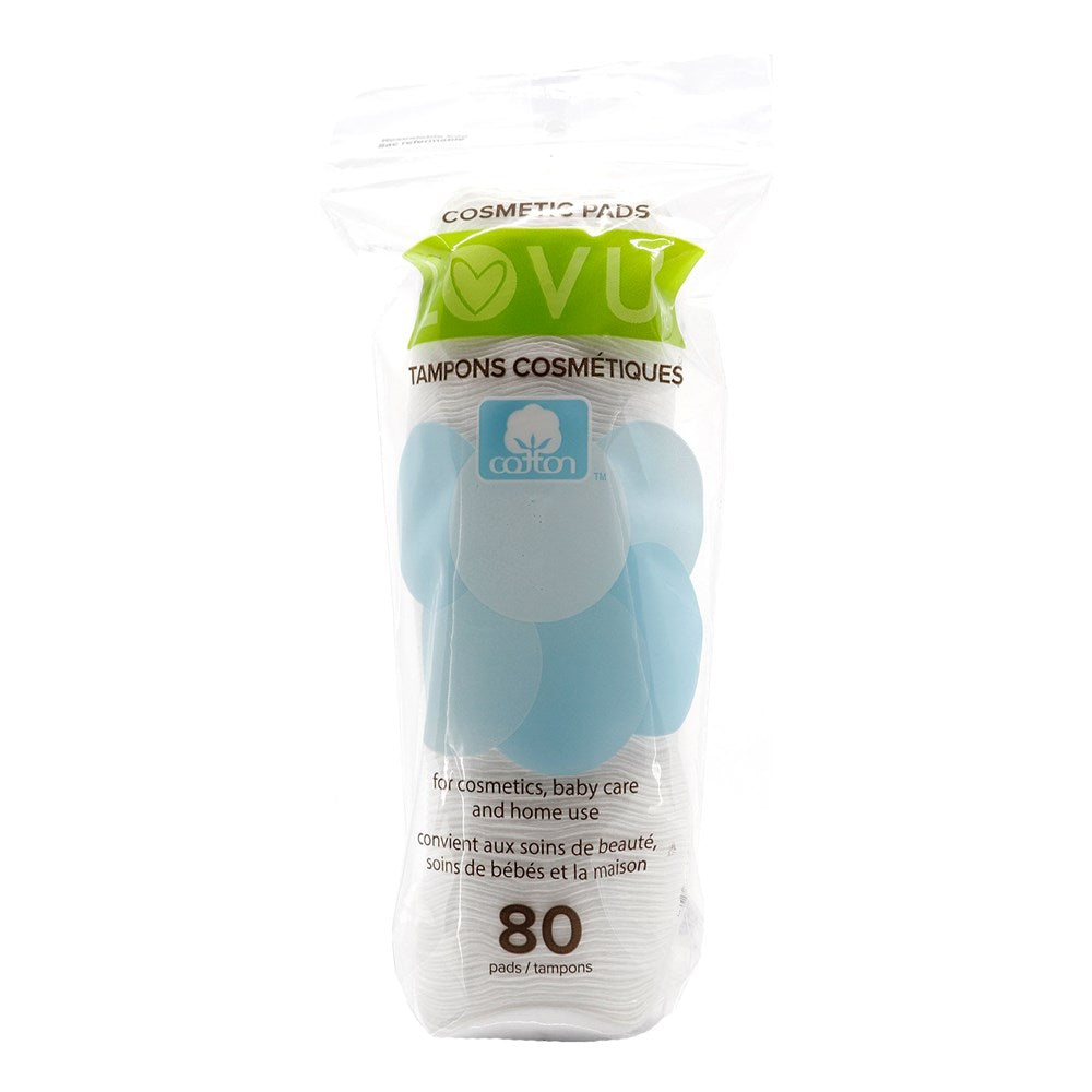 LovU 100 Cotton Cosmetic Pads