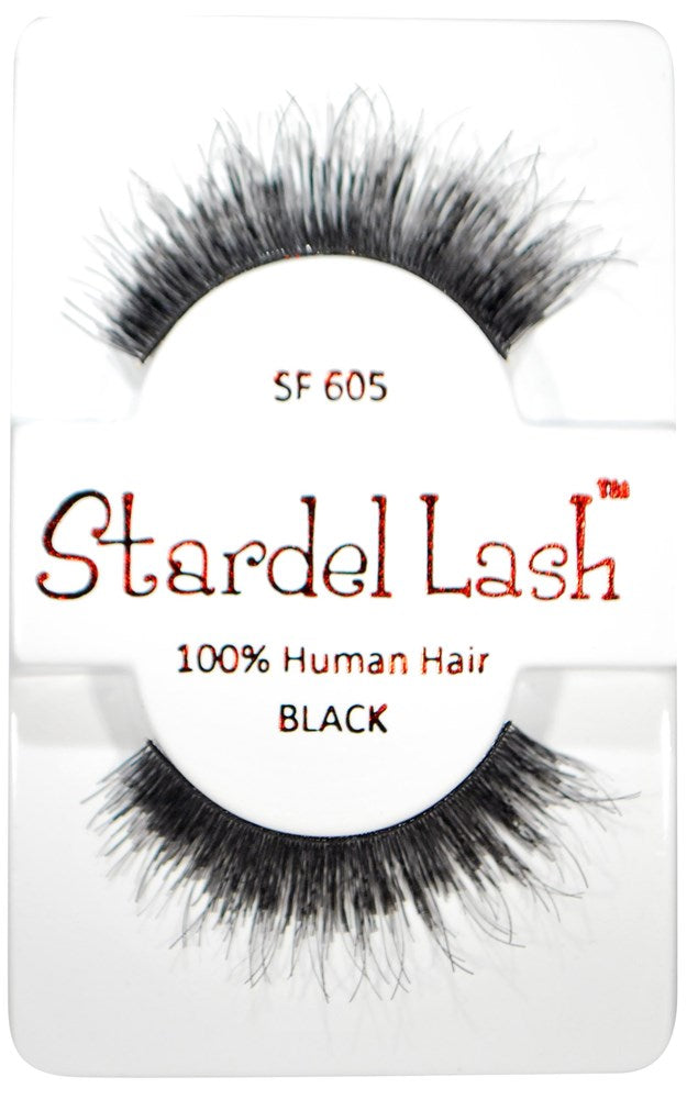 Stardel Lash 100% Human Hair Lashes - SF 605 Black