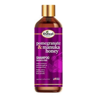 Difeel Pomegranate & Manuka Honey Sulfate Free Shampoo 12oz