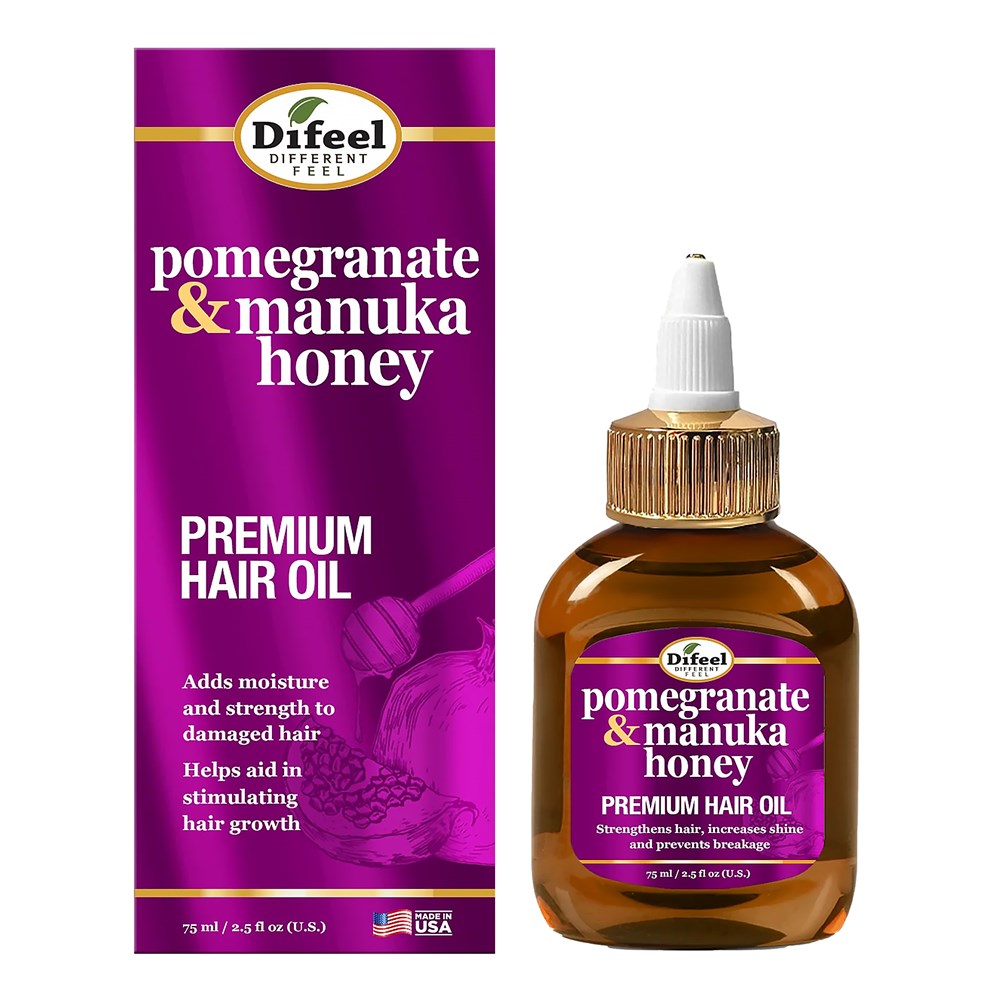 Difeel Pomegranate & Manuka Honey Premium Hair Oil 2.5oz