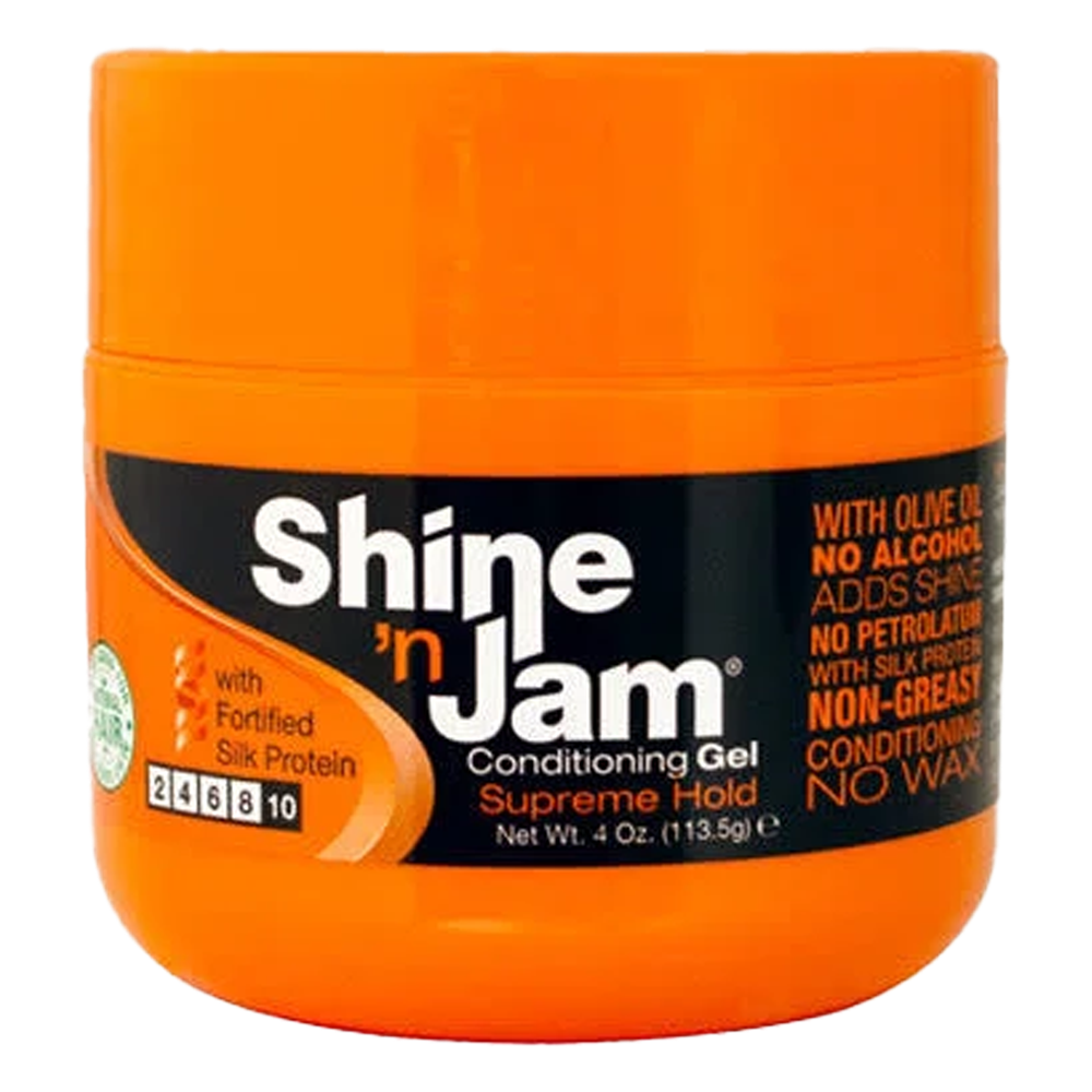 Shine 'n Jam Conditioning Gel - Supreme Hold 4oz
