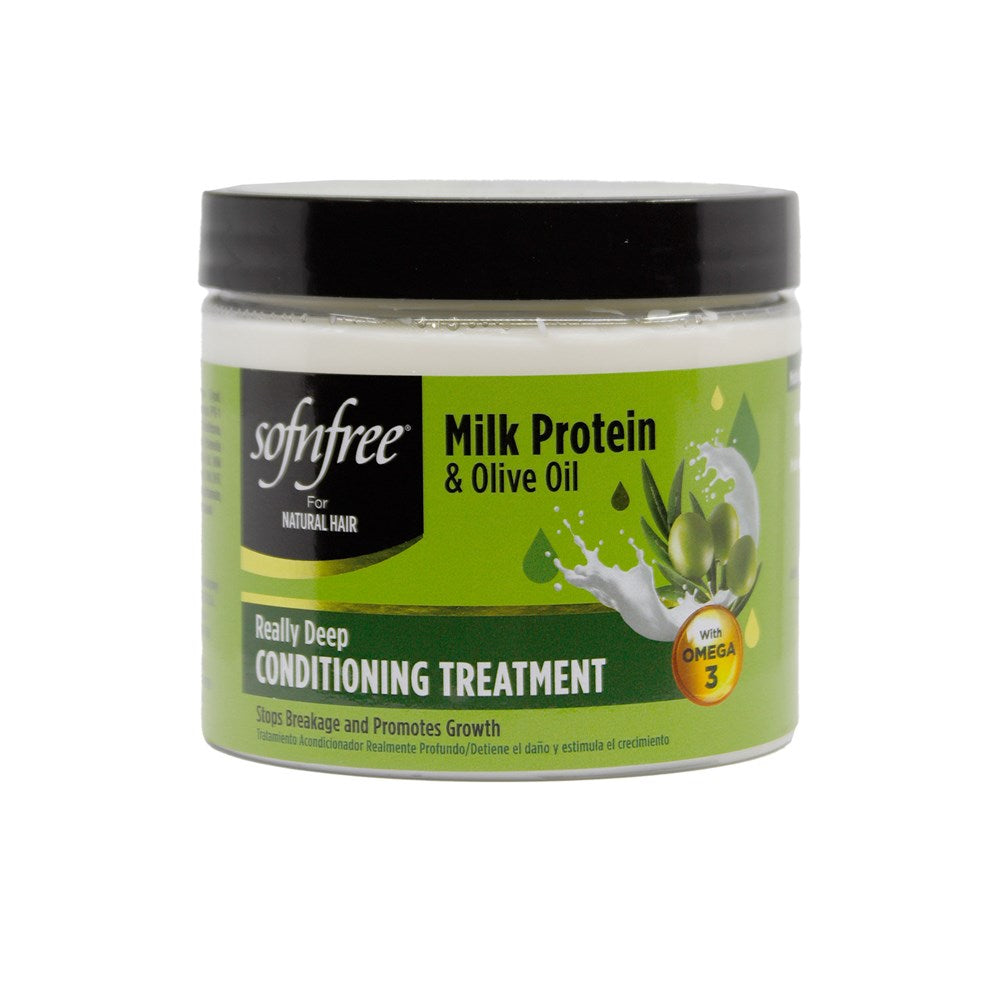Sofn'free Milk Protein & Olive Oil Daily Deep Conditioning Treatment