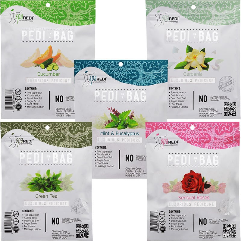 Spa Redi Pedi In A Bag Pedicure Kit