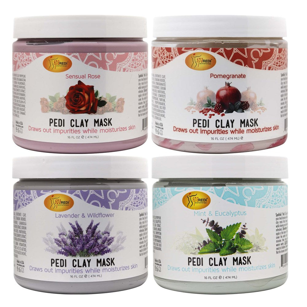 Spa Redi Pedi Clay Mask