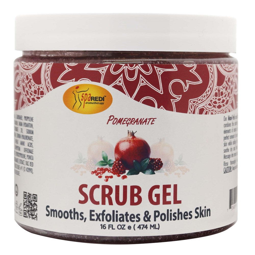 Spa Redi Pedi Scrub Gel - Pomegranate