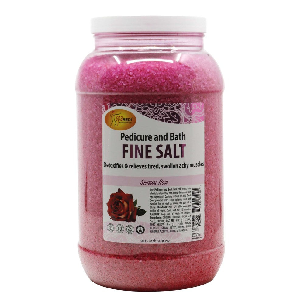 Spa Redi Pedicure & Bath Fine Salt - Sensual Rose