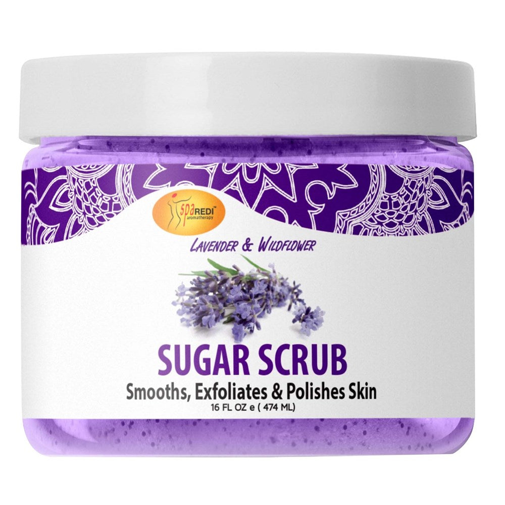 Spa Redi Sugar Scrub Glow - Lavender & Wildflower