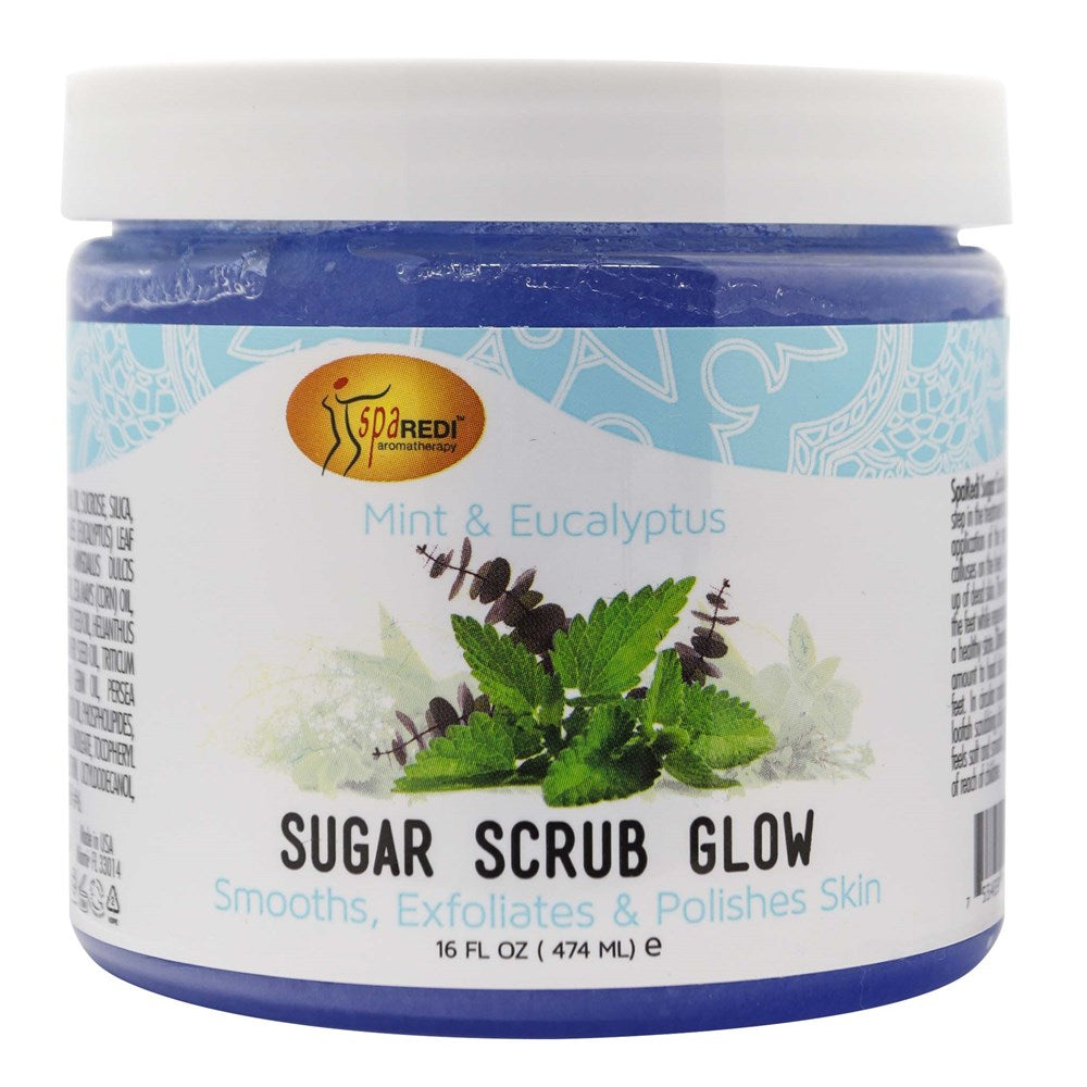 Spa Redi Sugar Scrub Glow - Mint & Eucalyptus