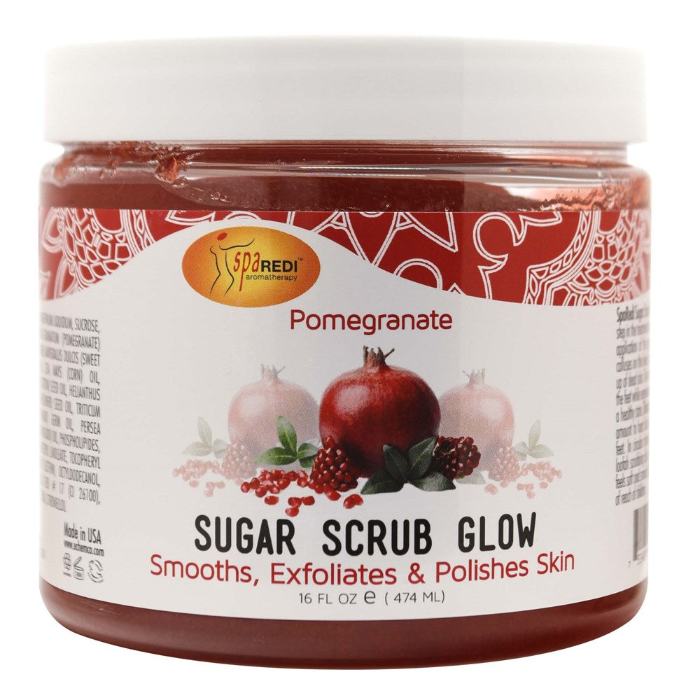 Spa Redi Sugar Scrub Glow - Pomegranate
