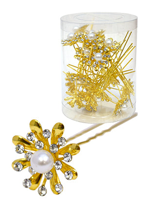 Magic Gold Fashion Hair Pins #6732 Gold