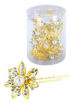 Magic Gold Fashion Hair Pins #6734 Gold