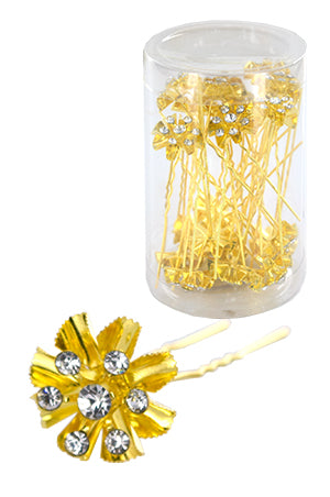 Magic Gold Fashion Hair Pins #6748 Gold