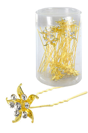 Magic Gold Fashion Hair Pins #6750 Gold