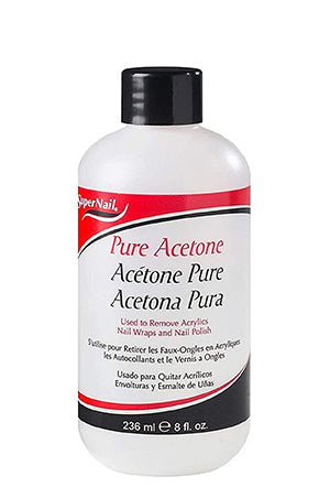 SuperNail Pure Acetone 8oz