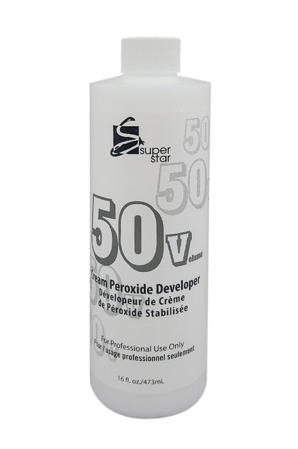 Super Star Cream Peroxide Developer - Volume 50 16oz