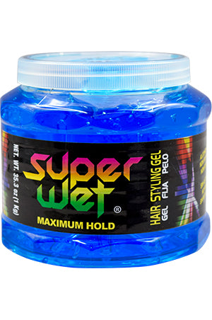 Super Wet Maximum Hold Hair Styling Gel - Blue