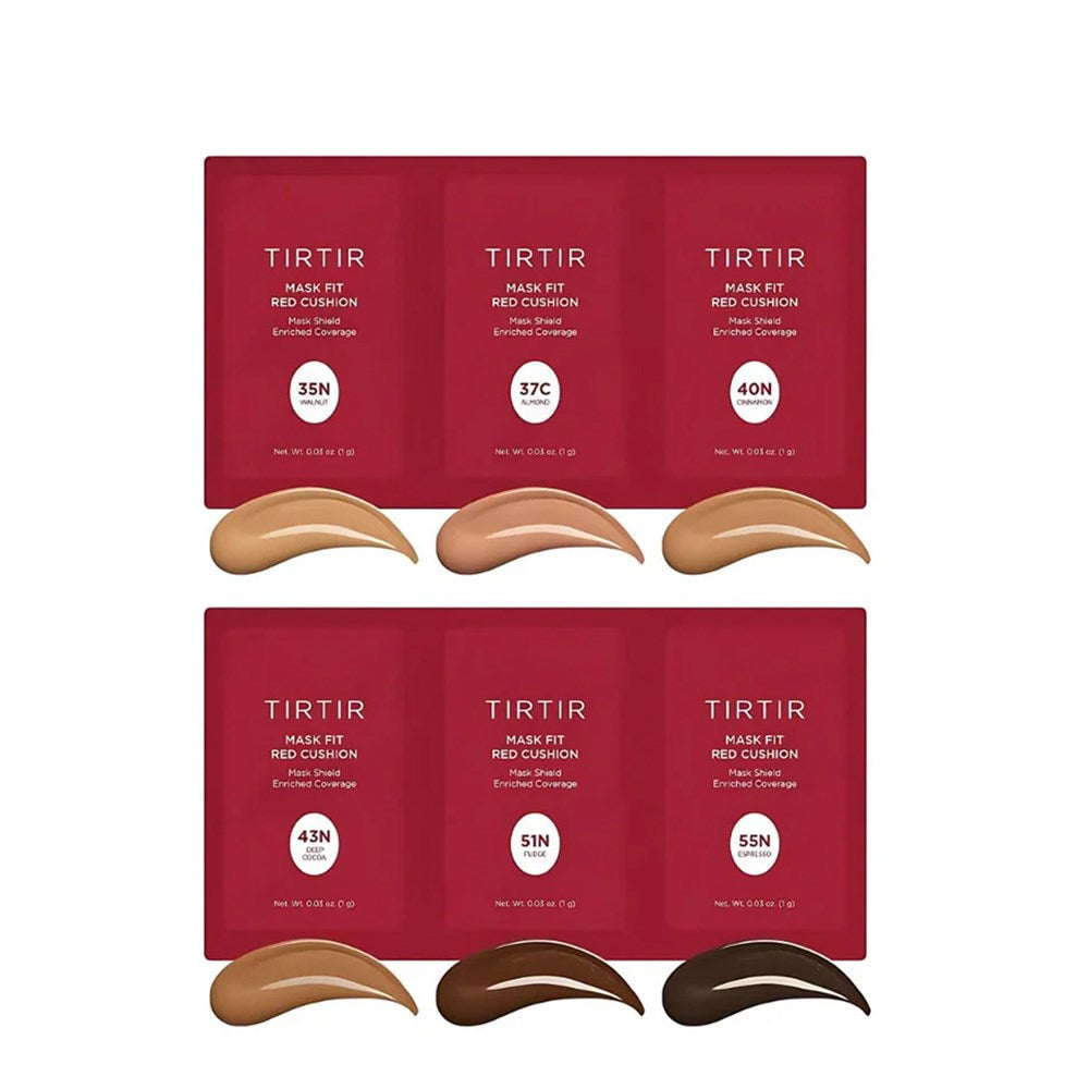 TirTir Mask Fit Red Cushion 6 Shade Trial Kit