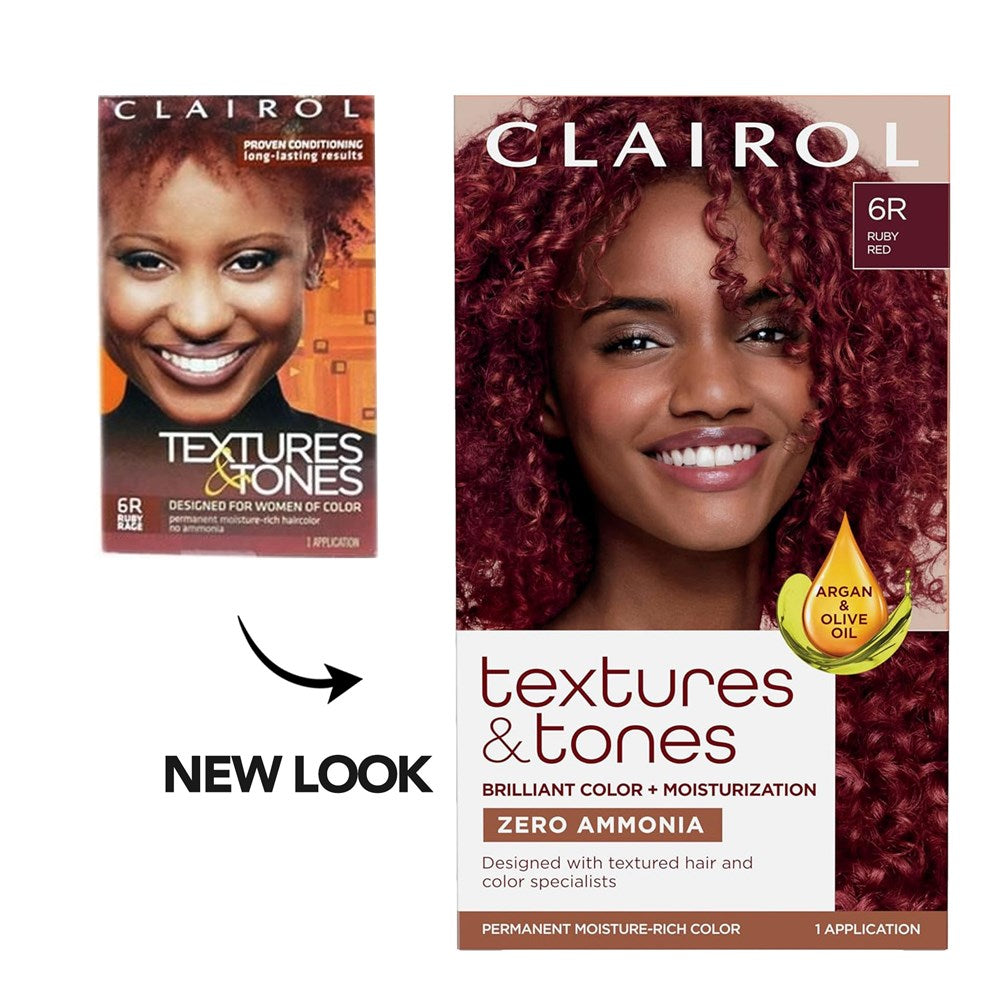 Clairol Textures & Tones Hair Color - 6R Ruby Red