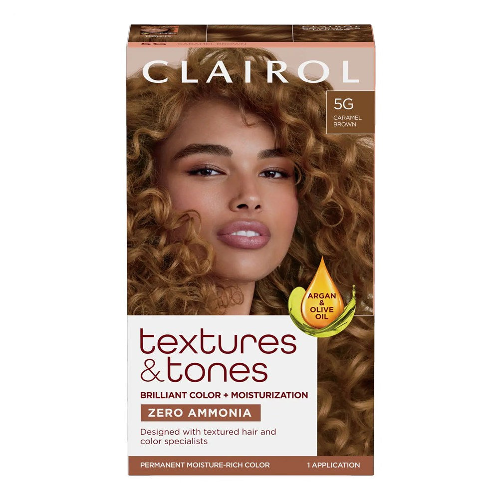 Clairol Textures & Tones Hair Color - 5G Caramel Brown