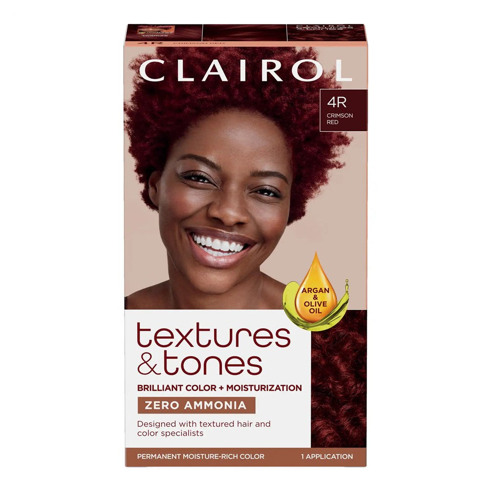 Clairol Textures & Tones Hair Color - 4R Red Hot Red